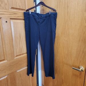 L.L. Bean 2X Lounge Mens Pants In Black